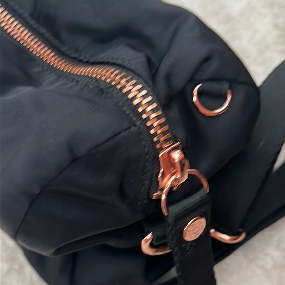 Kipling Bina Nylon Black Crossbody Bag with Adjustable Strap - Picture 5 of 11